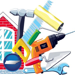 home maintenance tools - with Tennessee icon